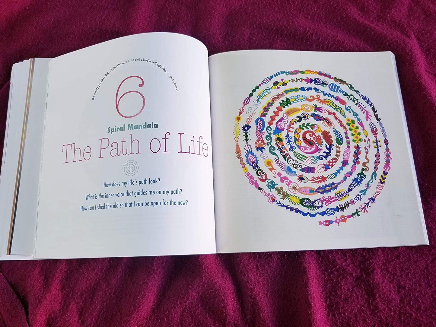 The book "The Mandala Way" in English