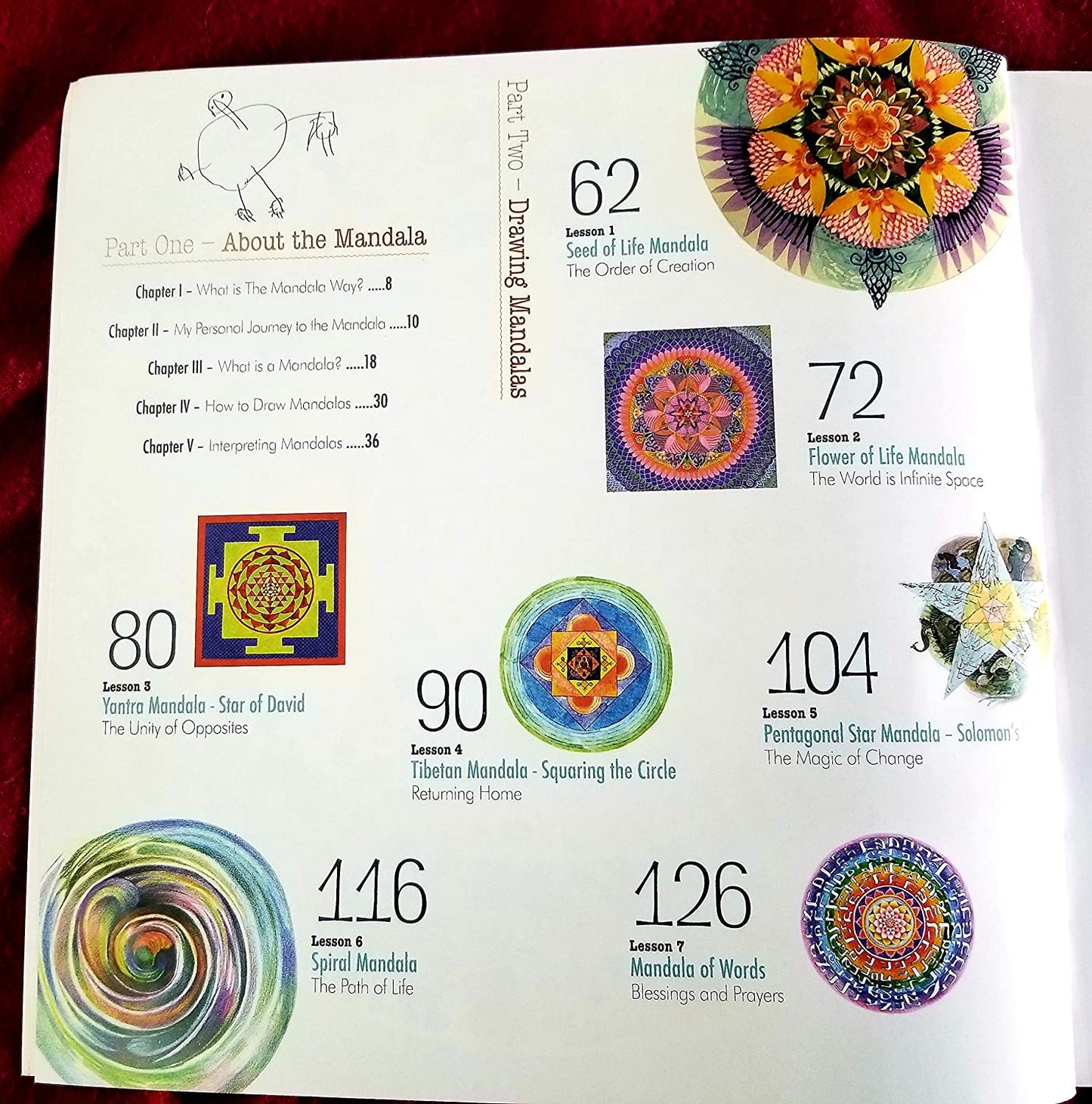 The book "The Mandala Way" in English